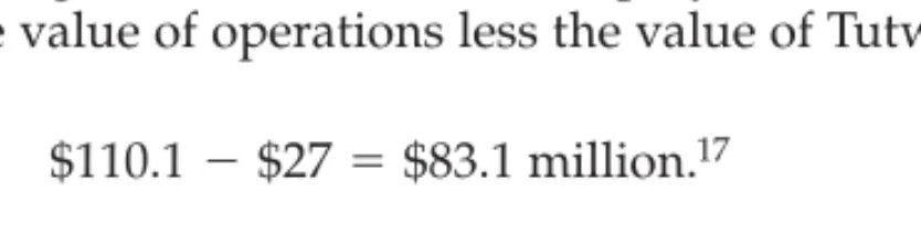 Illustration of the Three Valuation Approaches for a Constant Capital Structure        899