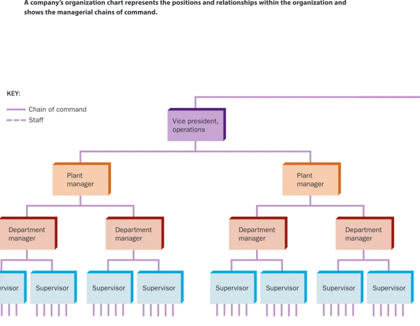 Figure 7.1  A Typical Corporate Organization Chart