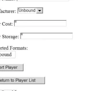 Figure 8-6. The new layout showing the Supported Formats CheckBoxList
