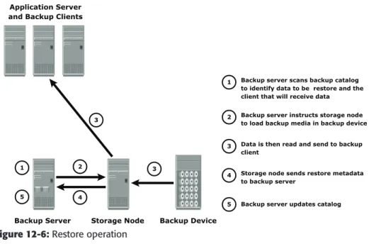 Figure 12-6: Restore operation