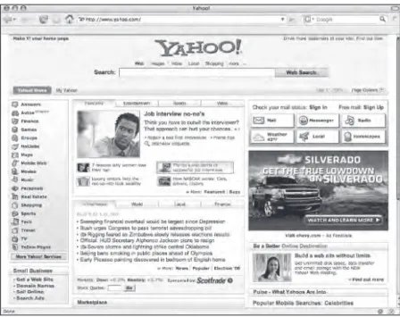 Figure 2-2  Google allows users to select the information they want to  appear on their personalized Home page.