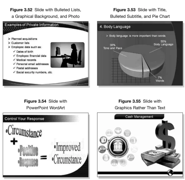 Figure 3.52 Slide with Bulleted Lists, a Graphical Background, and Photo