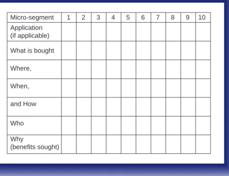 Figure 6.12 Micro-segments
