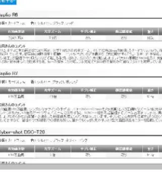 Figure 7-5: Recommendation Results