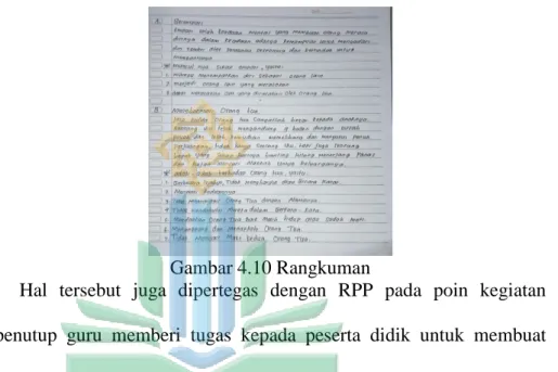 Gambar 4.10 Rangkuman 