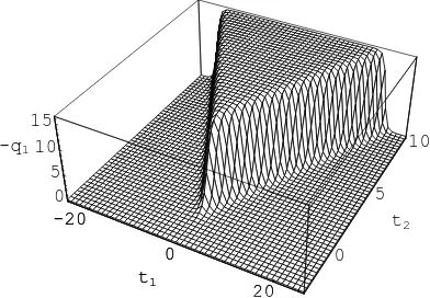 Figure 20. q1(x = 0.001, q = 0.999) and t3 = 0.