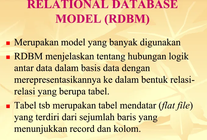 Tabel tsbtsb merupakanmerupakan tabel