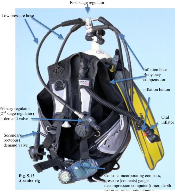 Fig. 5.13  A scuba rig 