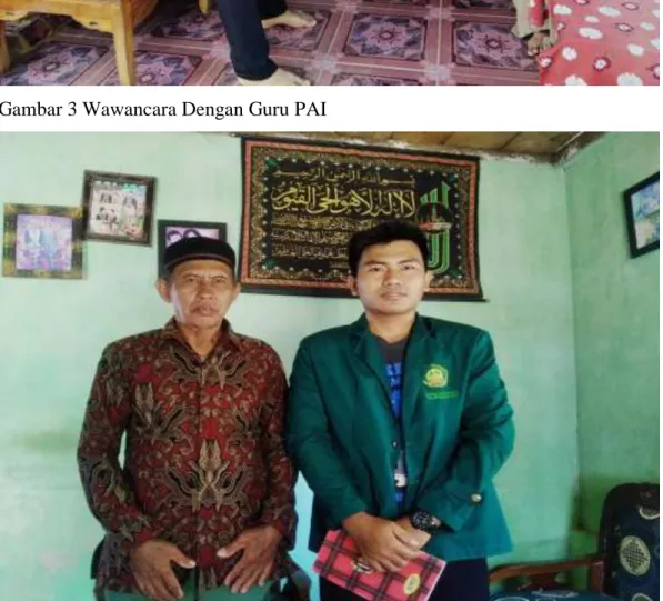 Gambar 3 Wawancara Dengan Guru PAI 