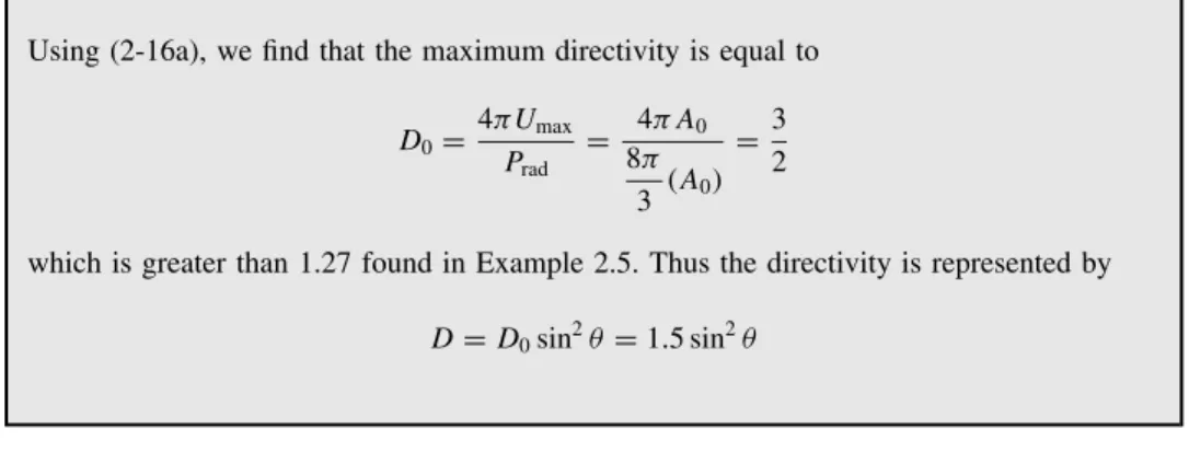 Figure 2.12 Three-dimensional radiation intensity patterns. ( SOURCE: P. Lorrainan d D