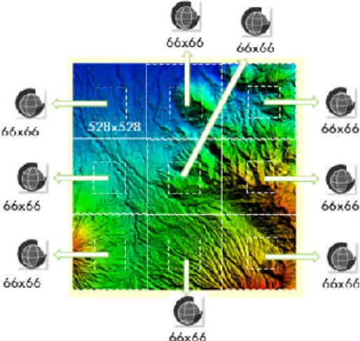 Figure 3. Watermarked DEM. 
