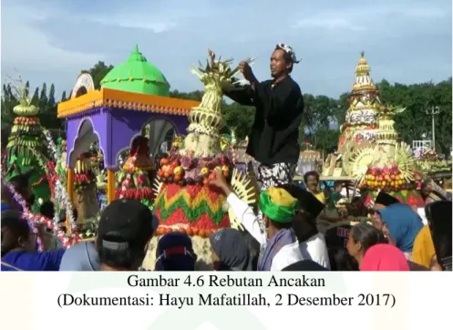 Gambar 4.6 Rebutan Ancakan 