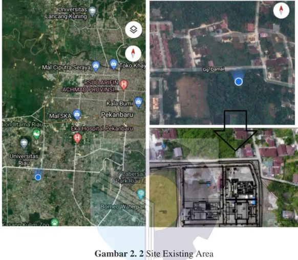 Gambar 2. 2 Site Existing Area