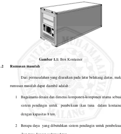 Gambar 1.1: Box Kontainer 