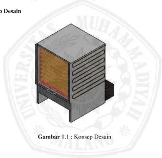 Gambar 1.1 : Konsep Desain 
