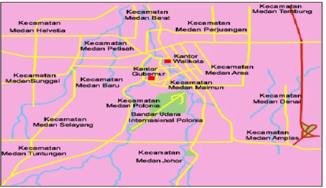 Gambar 4.3. Peta Kota Medan 