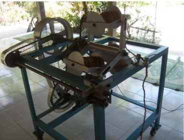 Gambar 2. Mesin Pemilin Serat Agel 
