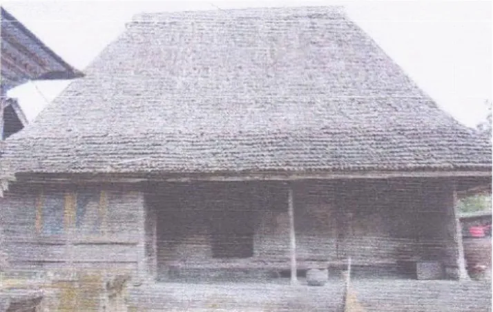 Figure 3. Saka 9 house, House with bamboo 