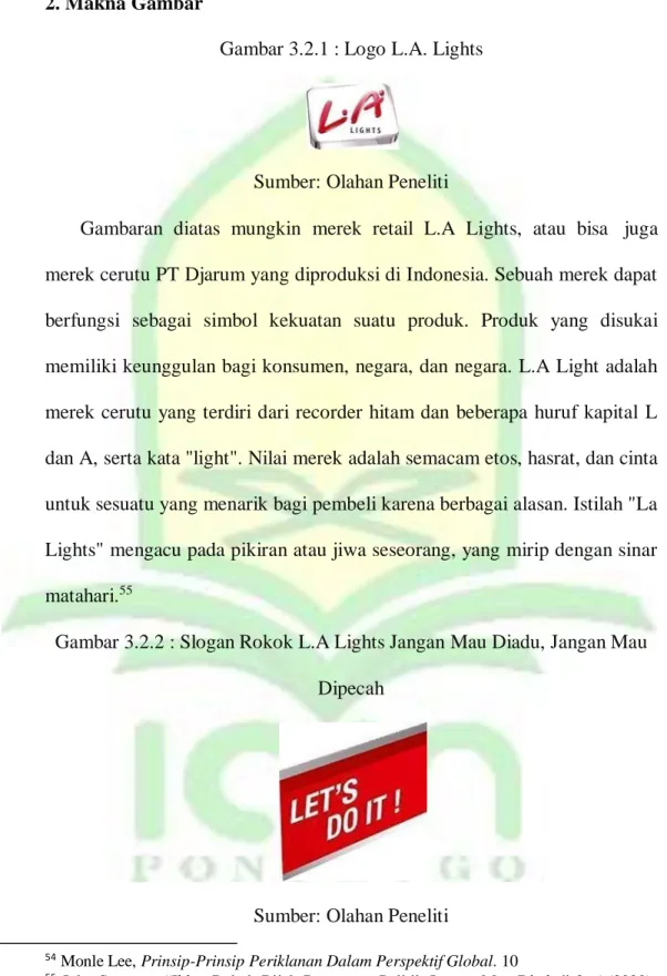 Gambar 3.2.1 : Logo L.A. Lights 