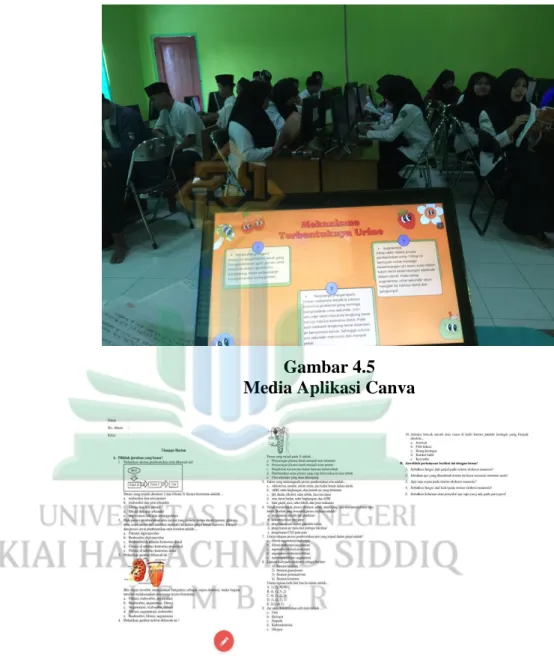 Gambar 4.5  Media Aplikasi Canva  