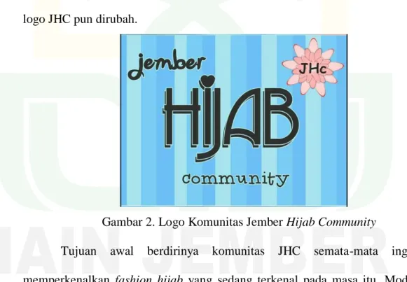Gambar 2. Logo Komunitas Jember Hijab Community 