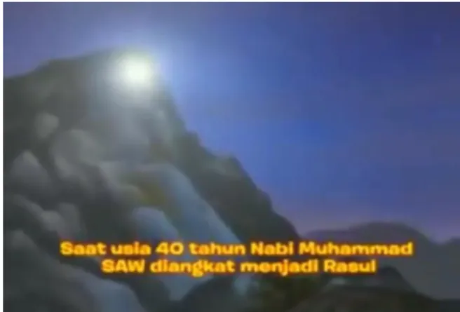 Gambar 2.5 Nabi Muhammad diangkat menjadi Rasul 