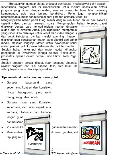   Gambar B Gambar A Flipchart  berwarna 