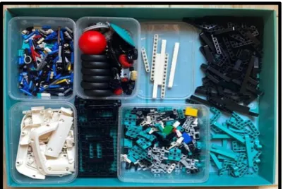 Gambar 2.5 Komponen Lego Mindstorms 51515 