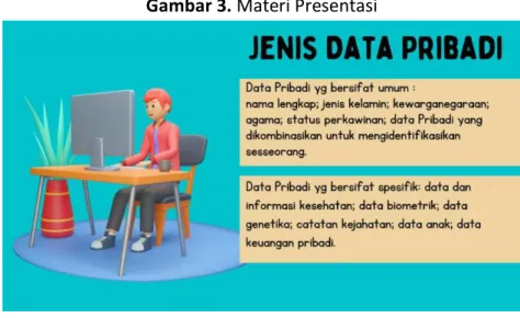 Gambar 3. Materi Presentasi 