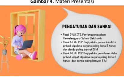 Gambar 4. Materi Presentasi 