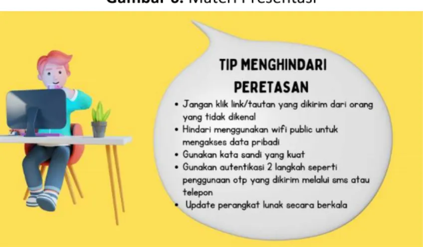Gambar 6. Materi Presentasi 