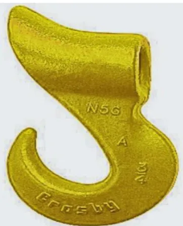 Gambar 2.13 Sliding Chocker Hook  7.  Anchor Line Hook 