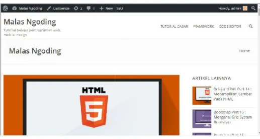 Gambar 18 belajar html tag iframe pada html