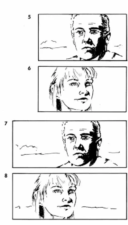 Figure 6.2:Close-up in three aspect rations