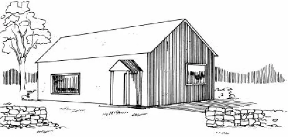 Diagram 2.1: A typical concept sketch.