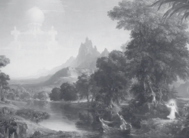 FIGURE 8.20.  Thomas Cole’s “Voyage of Life” Series, “Youth”