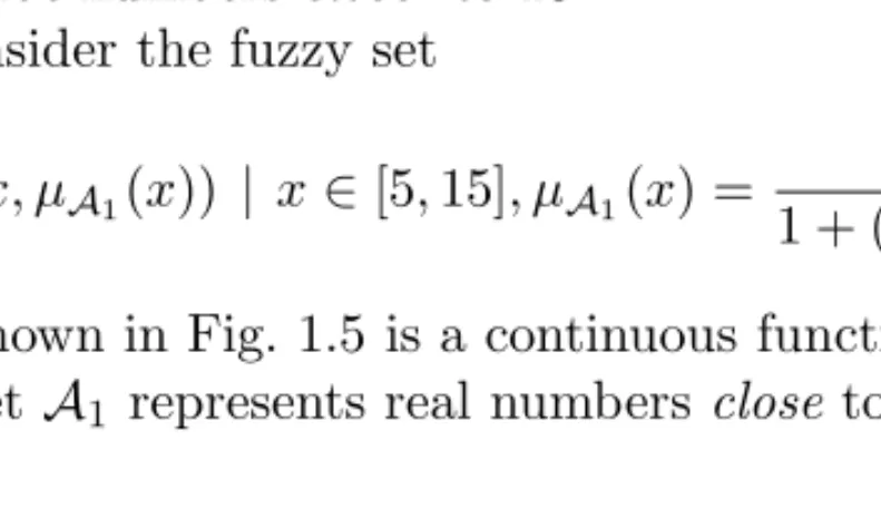 Fig. 1.5. Real numbers close to 10.