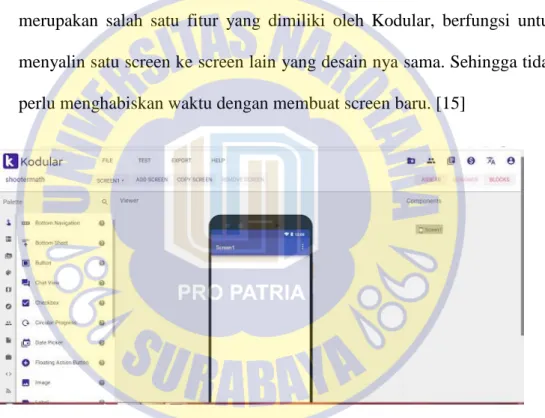 Gambar 2. 7 Tampilan Designer view pada situs web Kodular 