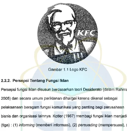 Gambar 1.1 Logo KFC 