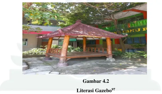 Gambar 4.2  Literasi Gazebo 97