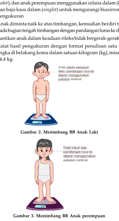 Gambar  2.  Menimbang  BB  Anak  Laki