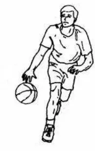 Gambar 22. One hand set shot (Titmuss, 1995: 60-61)