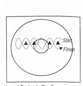Gambar 12. Lari Zig-Zag