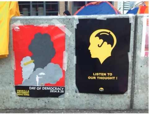 Fig. 5.3  Signs at Occupy Central