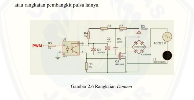 Gambar 2.6 Rangkaian Dimmer 