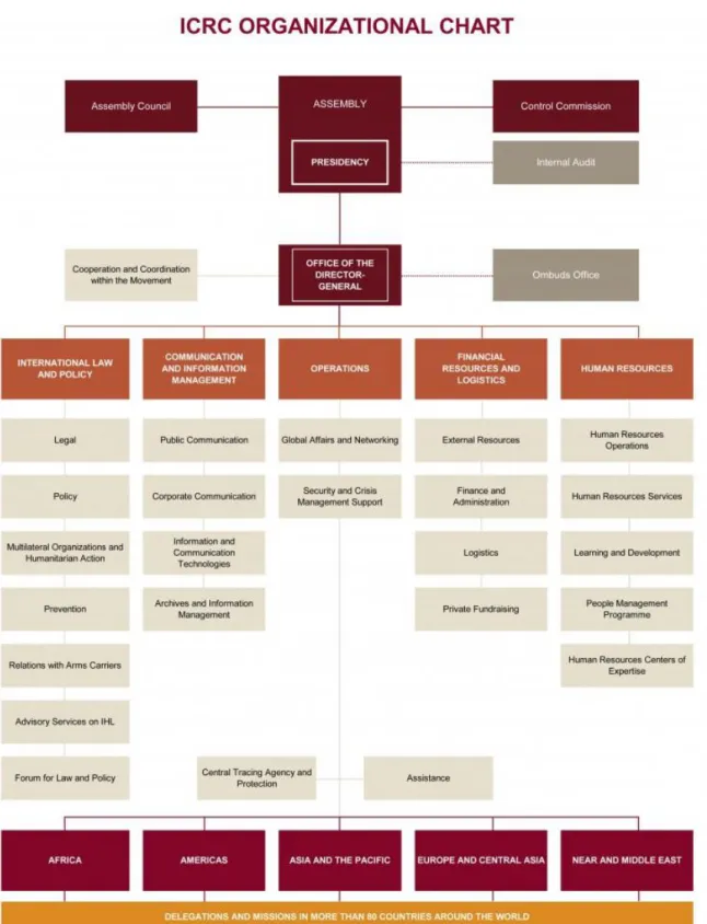 Figure II.4.1 ICRC Organizational Structure 24                                                  