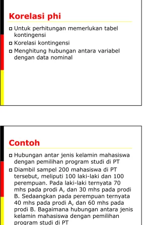Tabel kontingensi
