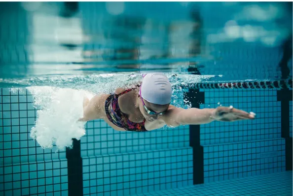 Gambar 1 Latihan Fisik Aerobik Dengan Berenang 