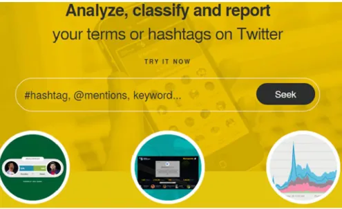 Fig. 5.1 Twitter API (Tweetbinder) has the capability to search and retrieve information which is requested