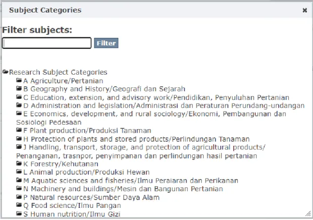 Gambar 12 Pilihan Subjek